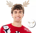 Diadema de Cuernos de Reno brillantes