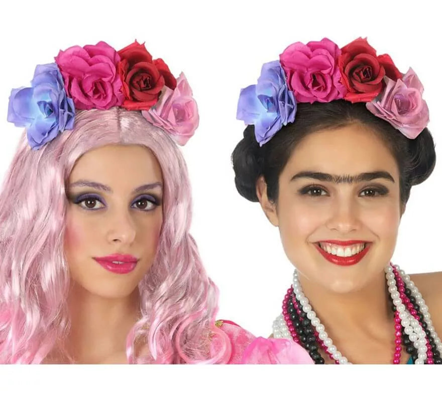 Translation missing: fr.Diadema de Flores Multicolor