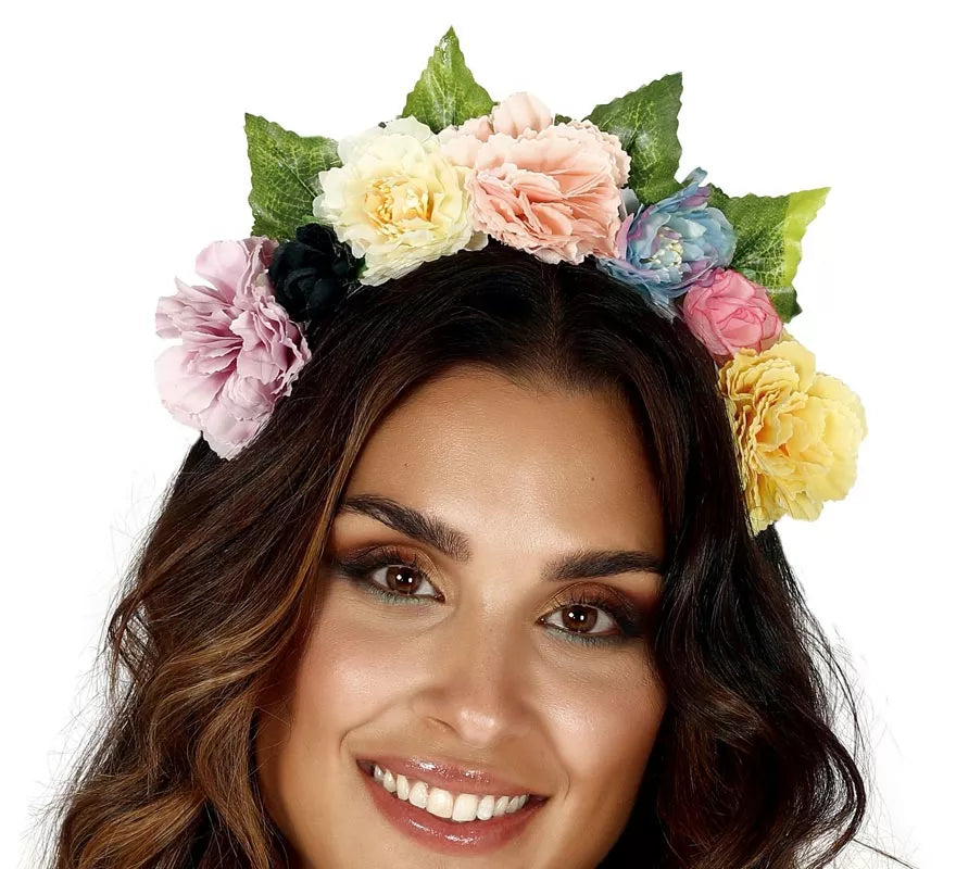Translation missing: fr.Diadema de Flores Multicolor