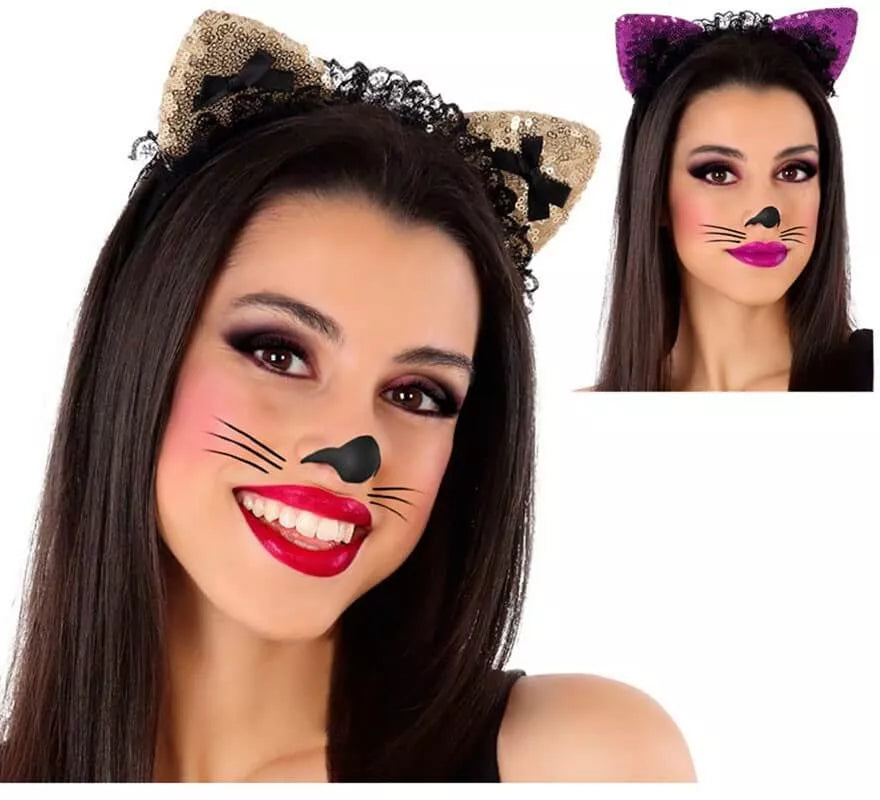Diadema de Gatita en varios colores