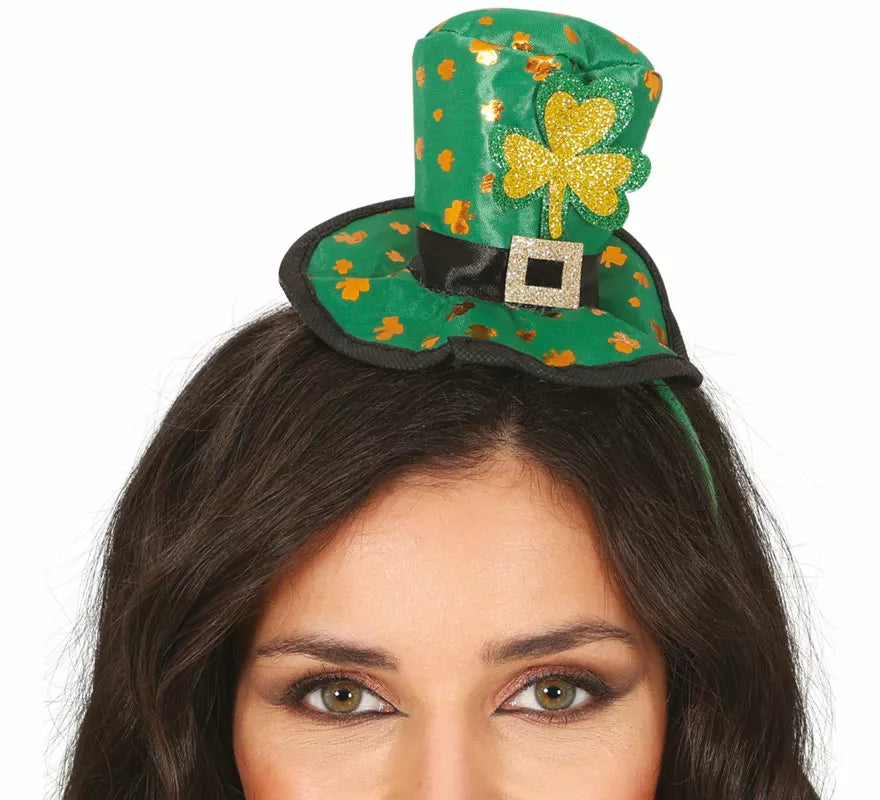 Translation missing: fr.Diadema de Gorro San Patricio adulto