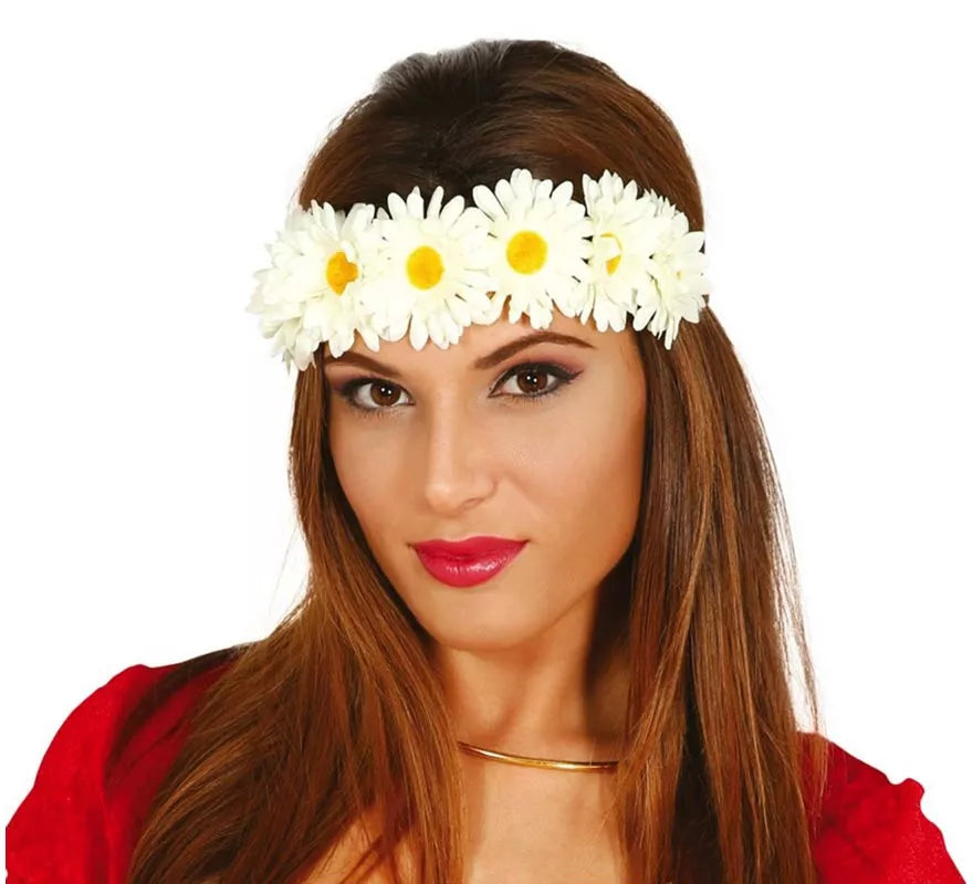 Translation missing: fr.Diadema de Hippie con flores