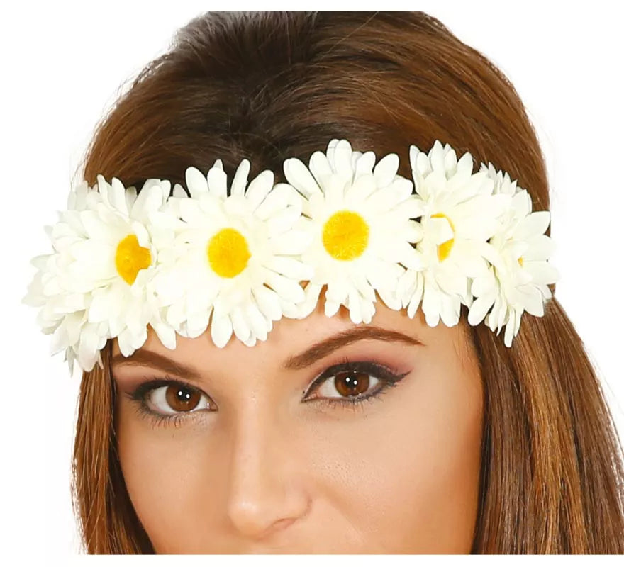 Translation missing: fr.Diadema de Hippie con flores