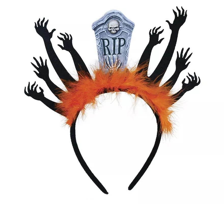 Translation missing: fr.Diadema de Lápida con Zombies