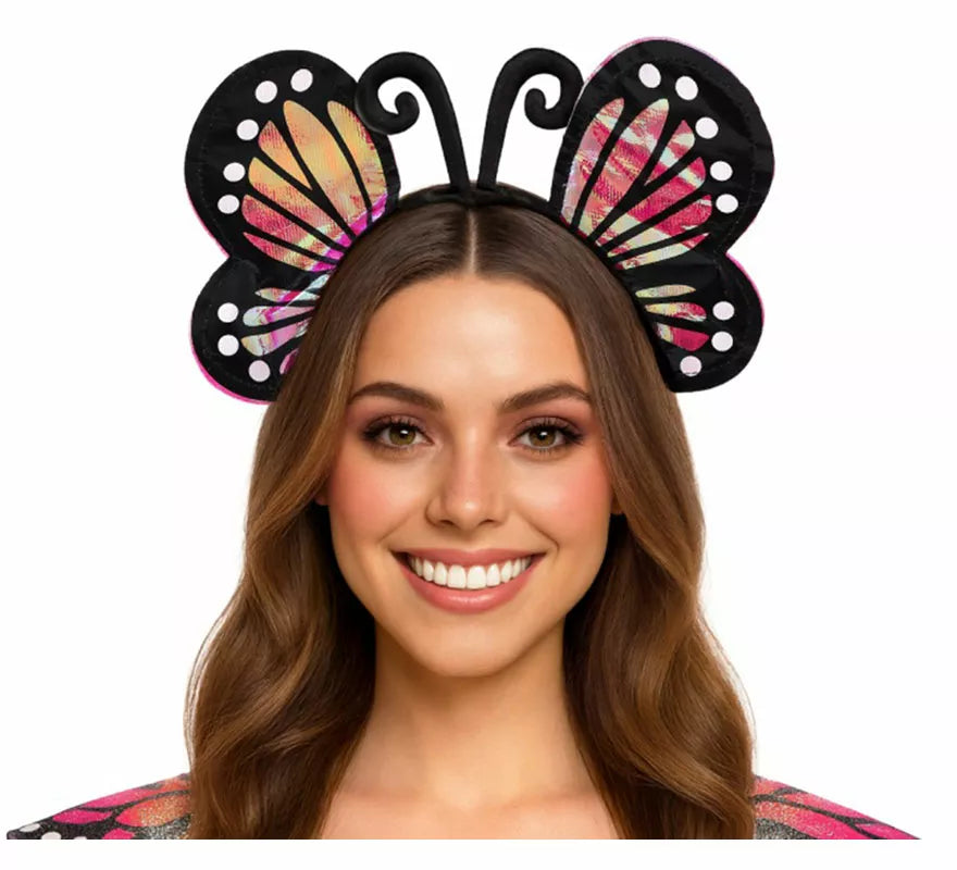 Translation missing: fr.Diadema de Mariposas en colores surtidos
