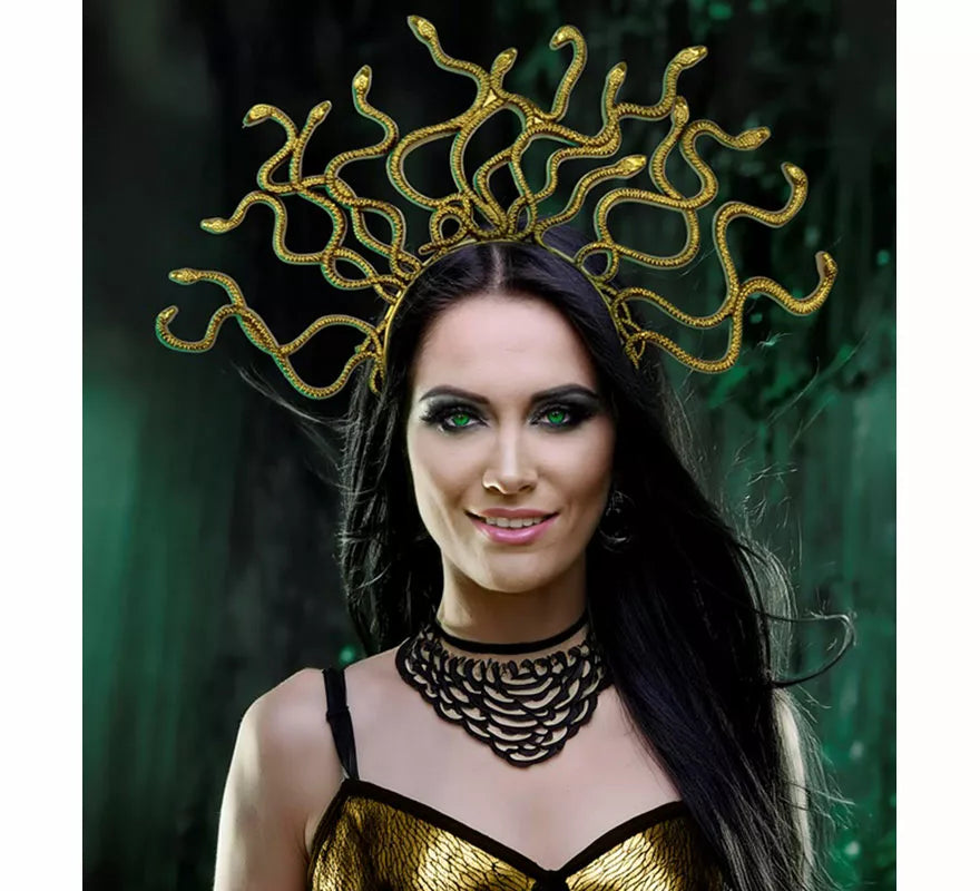 Translation missing: fr.Diadema de Medusa dorada
