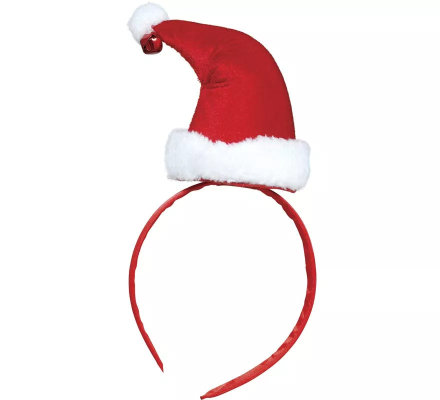 Diadema de Minisombrero de Papá Noel