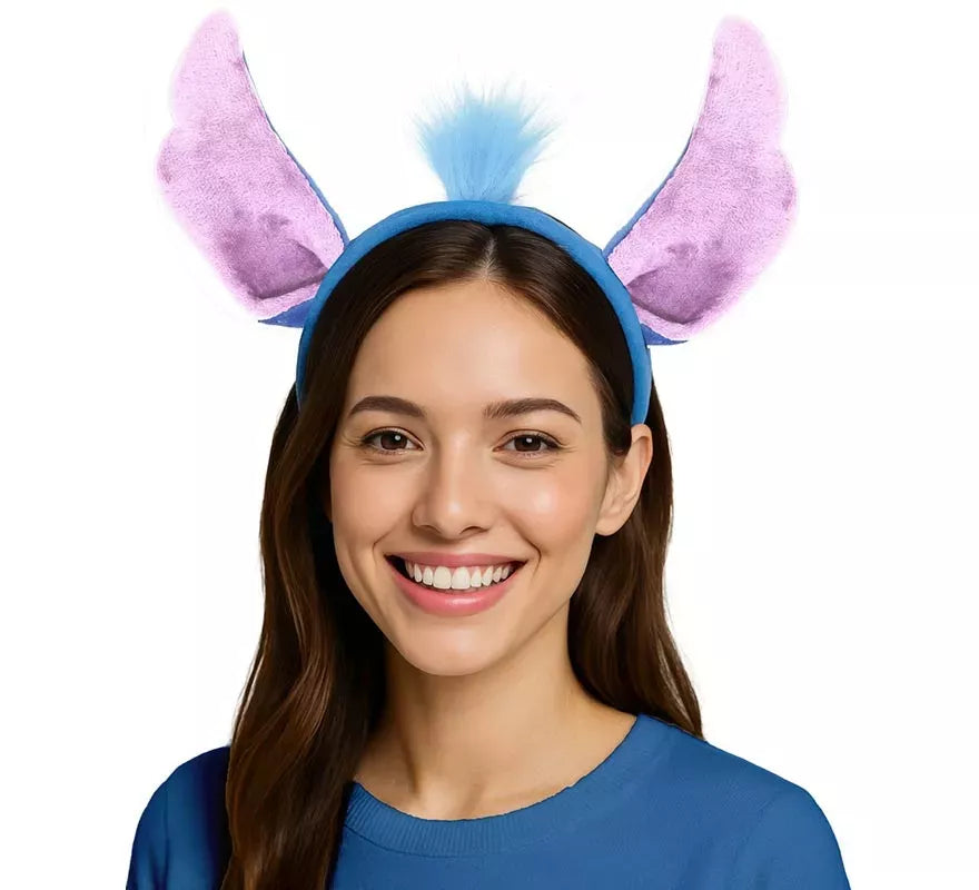Translation missing: fr.Diadema de Monstruito azul con Pelo