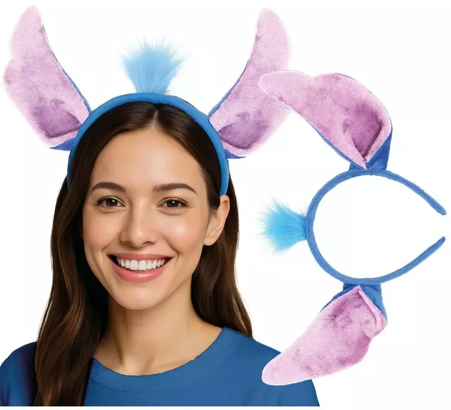 Translation missing: fr.Diadema de Monstruito azul con Pelo