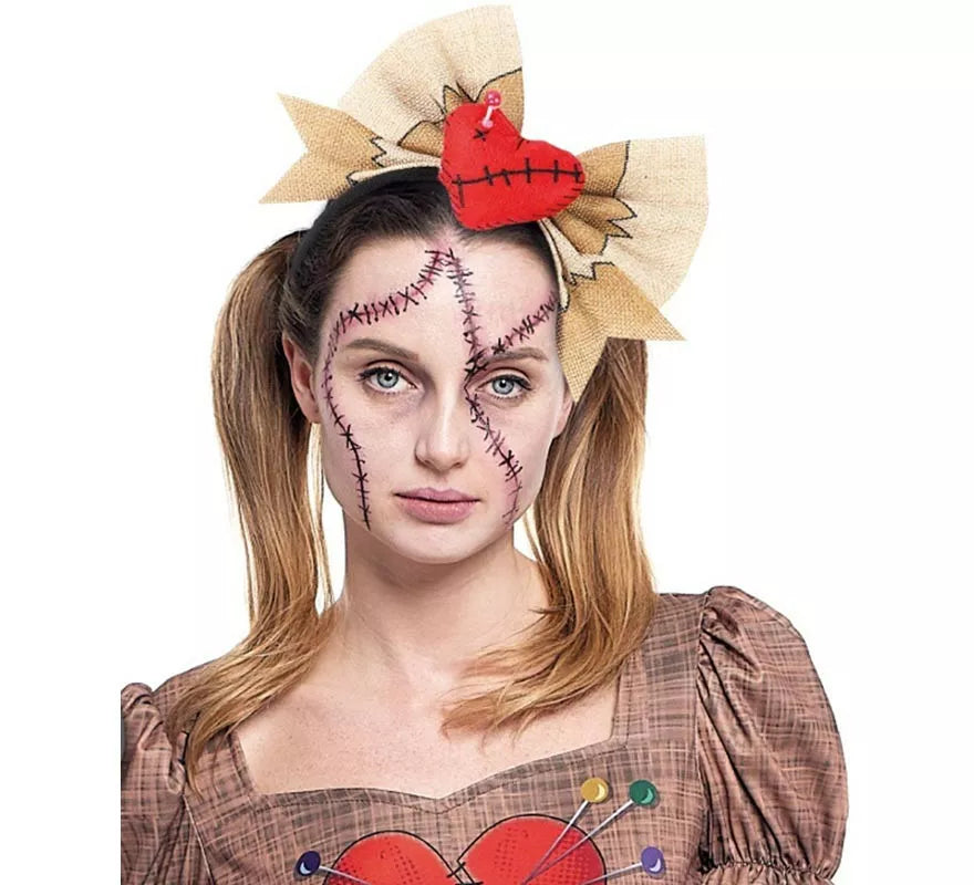 Translation missing: fr.Diadema de Muñeca Vudú con corazón