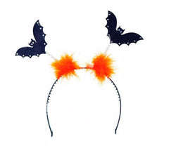 Bandeau de chauves-souris noires volantes