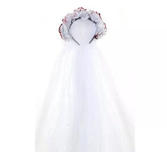 Bandeau de mariée sanglante