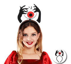 Bandeau Red Bloody Eye avec les mains des enfants