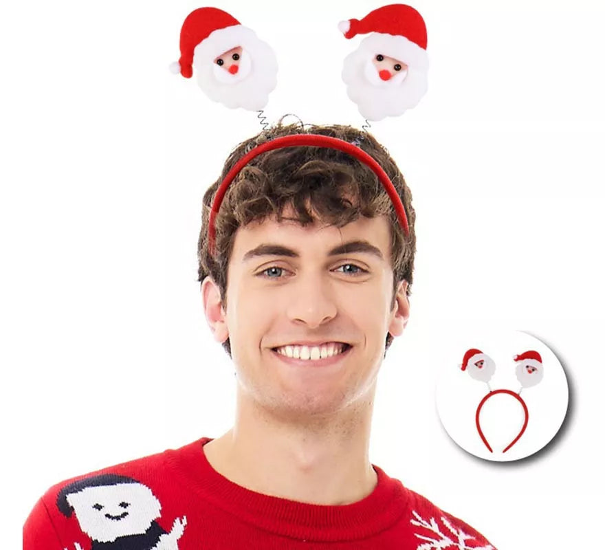 Translation missing: fr.Diadema de Papá Noel con gorro