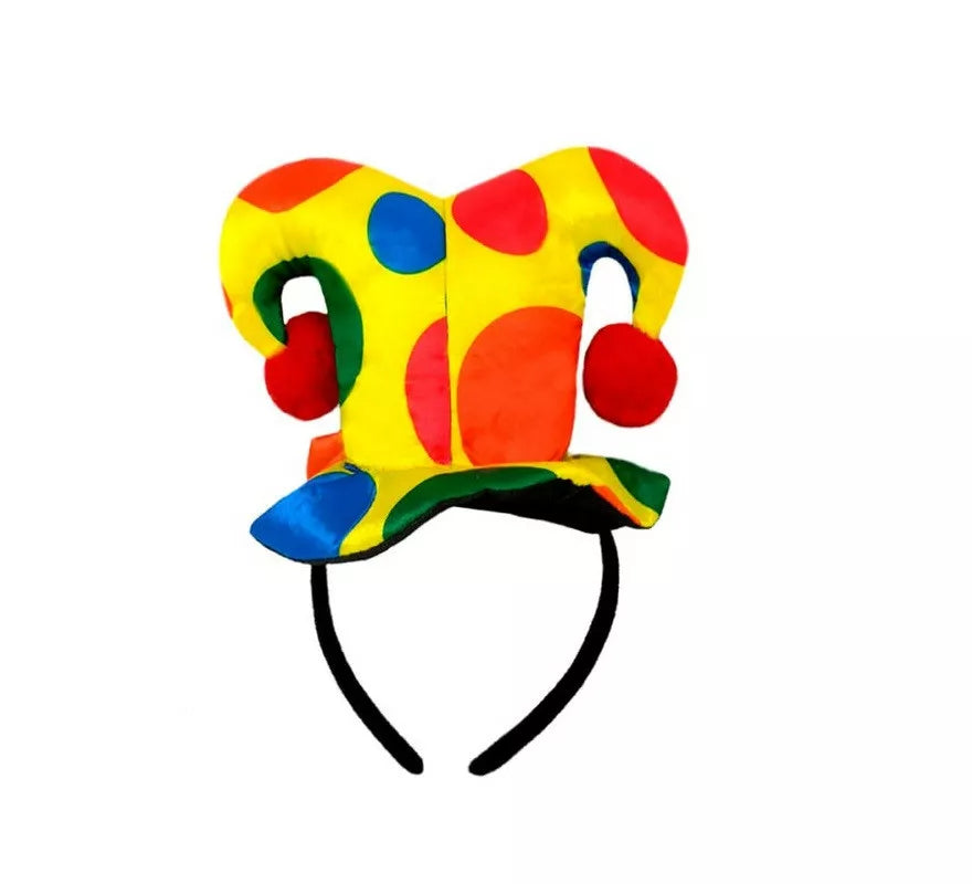 Translation missing: fr.Diadema de Payaso con sombrero multicolor