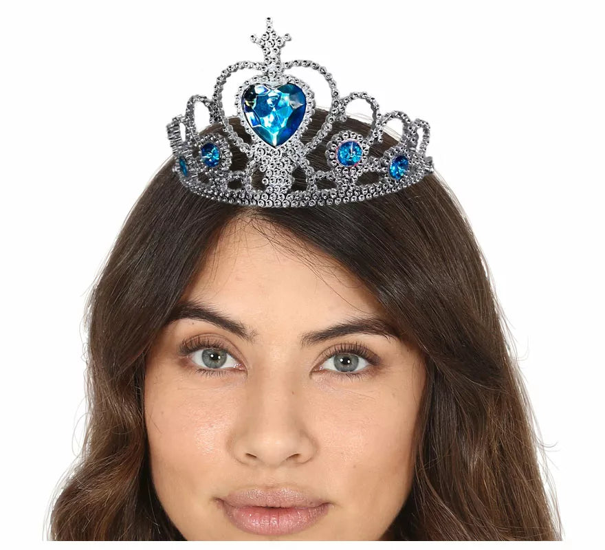 Translation missing: fr.Diadema de Princesa con Piedras Azules