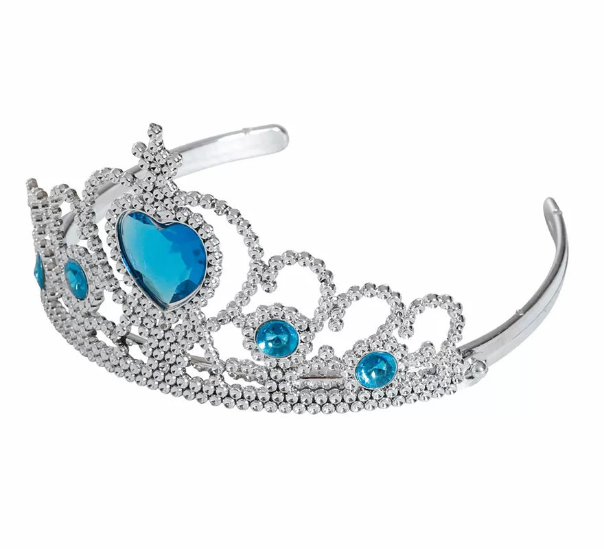 Translation missing: fr.Diadema de Princesa con Piedras Azules