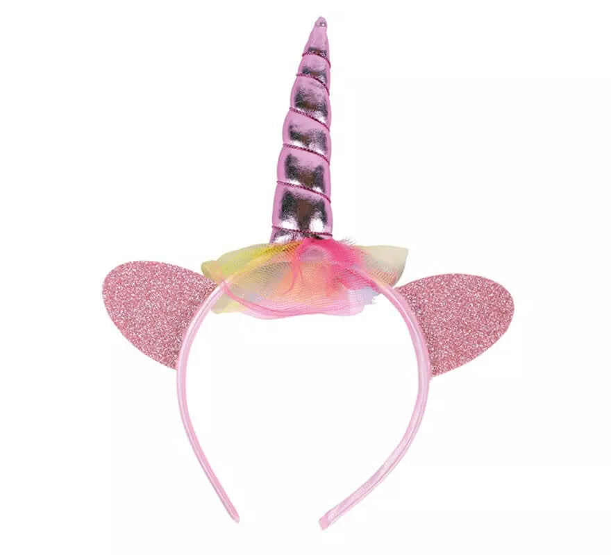 Translation missing: fr.Diadema de Unicornio rosa infantil