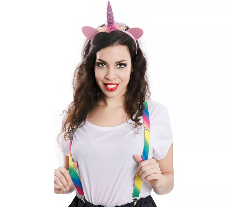 Translation missing: fr.Diadema de Unicornio rosa infantil
