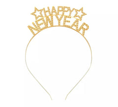Bandeau doré « Bonne année »