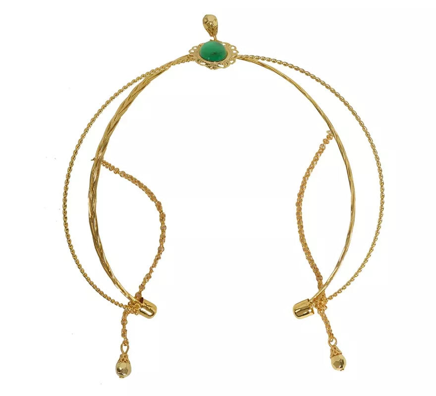 Translation missing: fr.Diadema Medieval Metálica Oro