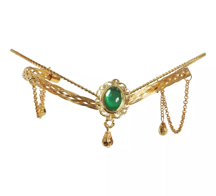 Translation missing: fr.Diadema Medieval Metálica Oro
