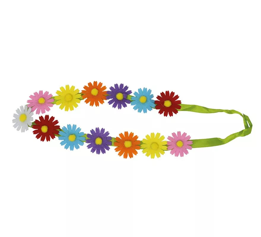 Translation missing: fr.Diadema o Cinta con Flores Multicolor