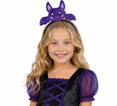 Bandeau chauve-souris en peluche