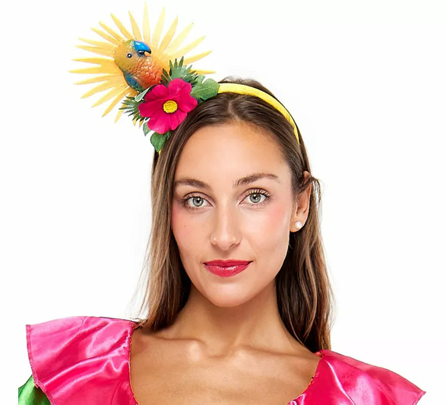 Translation missing: fr.Diadema Tropical de Loro con Luz