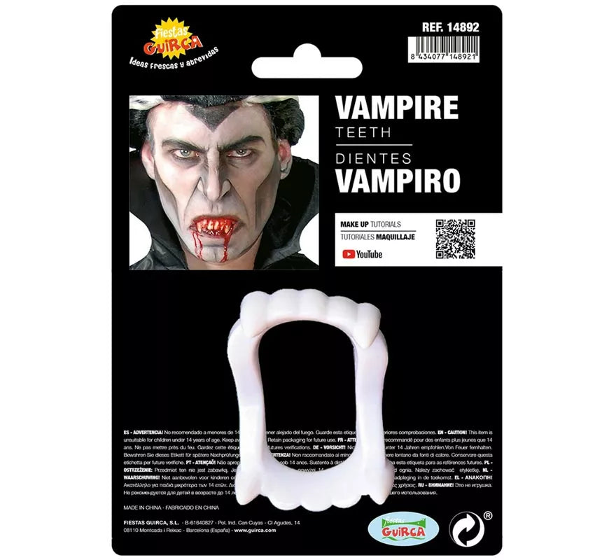 Translation missing: fr.Dientes de Vampiro para Halloween