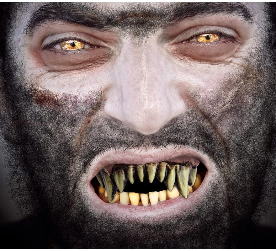 Translation missing: fr.Dientes Monstruo Zombie para Halloween