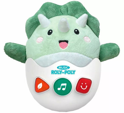 Dino Huevo Musical con Luz y Sonido de 22 cm