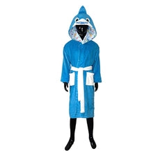 Déguisement peignoir requin bleu Sandy pour enfants