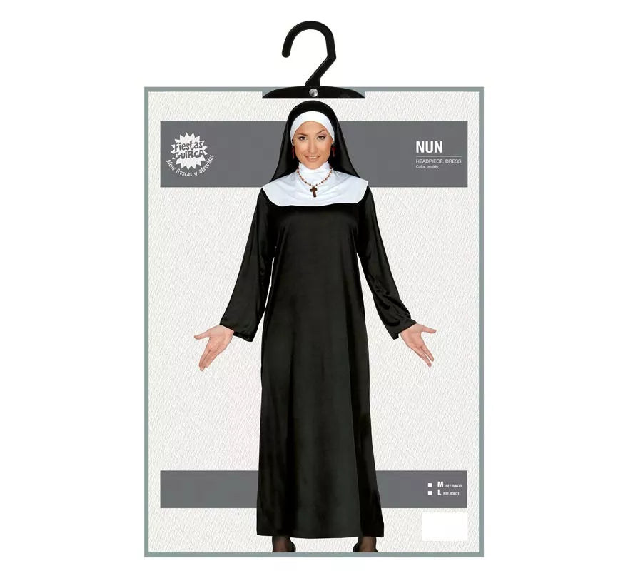 Translation missing: fr.Disfraz barato de Monja mujer