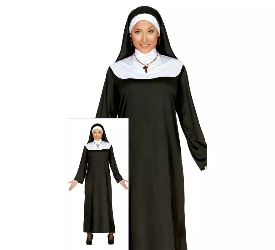 Translation missing: fr.Disfraz barato de Monja mujer