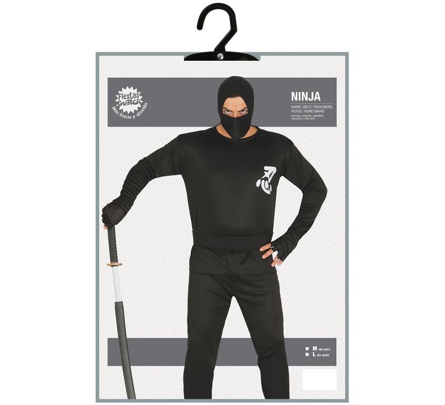 Translation missing: fr.Disfraz barato de Ninja para hombre