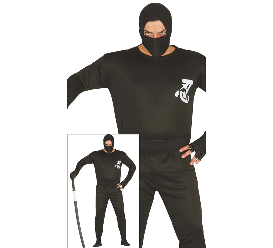 Disfraz barato de Ninja para hombre