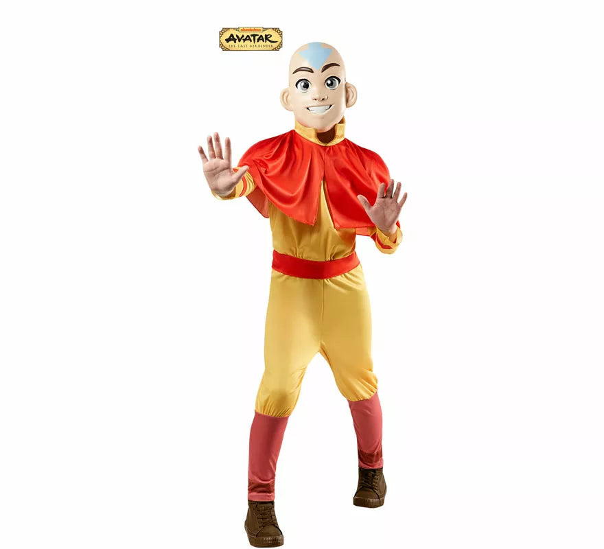 Translation missing: fr.Disfraz de Aang Avatar para niño