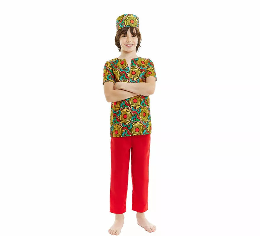 Disfraz de Africano para niño
