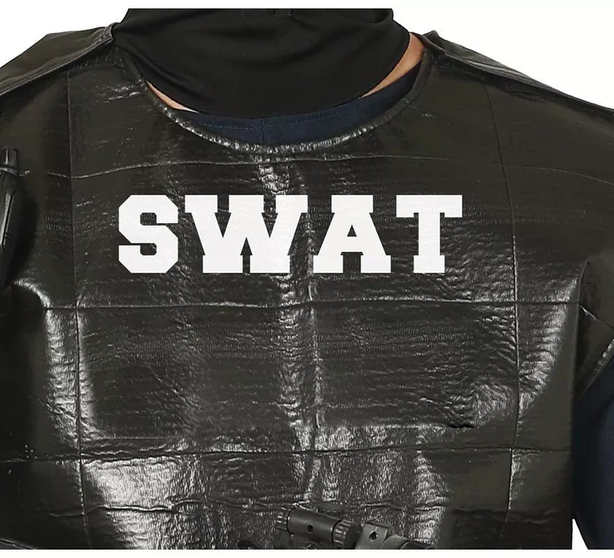 Translation missing: fr.Disfraz de Agente Swat para hombre