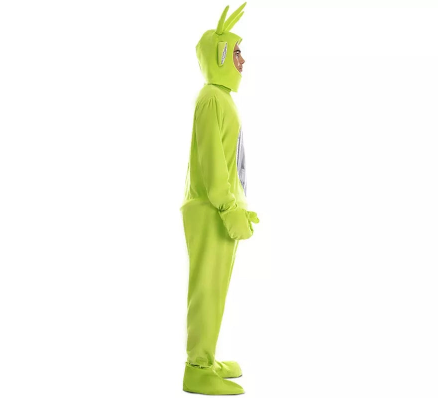 Translation missing: fr.Disfraz de Alien de televisión verde para adultos