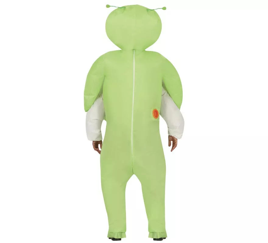 Translation missing: fr.Disfraz de Alien verde hinchable o inflable para hombre