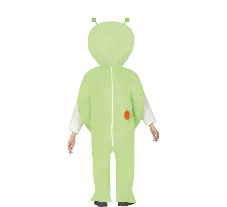 Translation missing: fr.Disfraz de Alien verde hinchable o inflable para niño