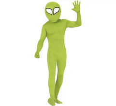 Déguisement d'extraterrestre vert homme