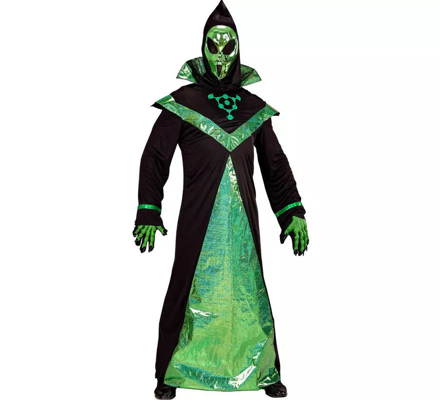 Translation missing: fr.Disfraz de Alienígena Espacial con Túnica para hombre