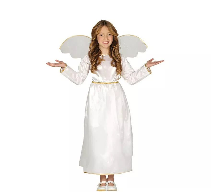 Translation missing: fr.Disfraz de Ángel Blanco para niños
