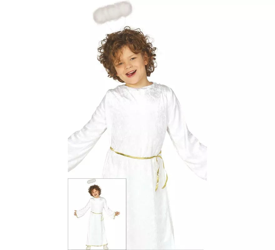 Translation missing: fr.Disfraz de Ángel Blanco para niños