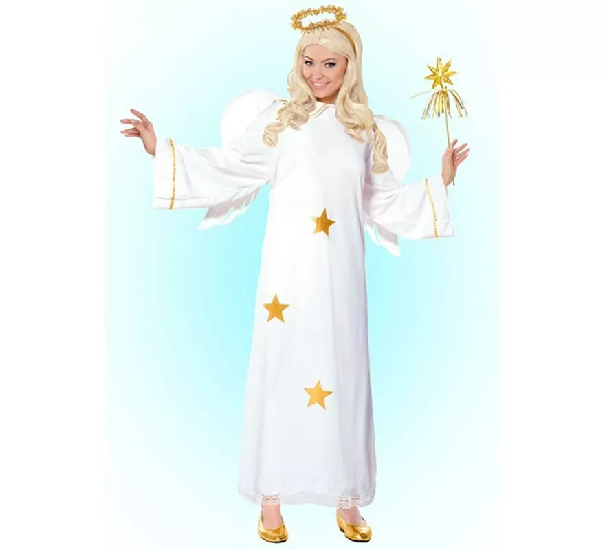 Translation missing: fr.Disfraz de Ángel con Estrellas para mujer