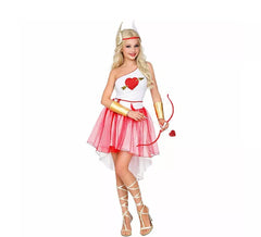 Déguisement ange cupidon ou déesse grecque Aphrodite femme