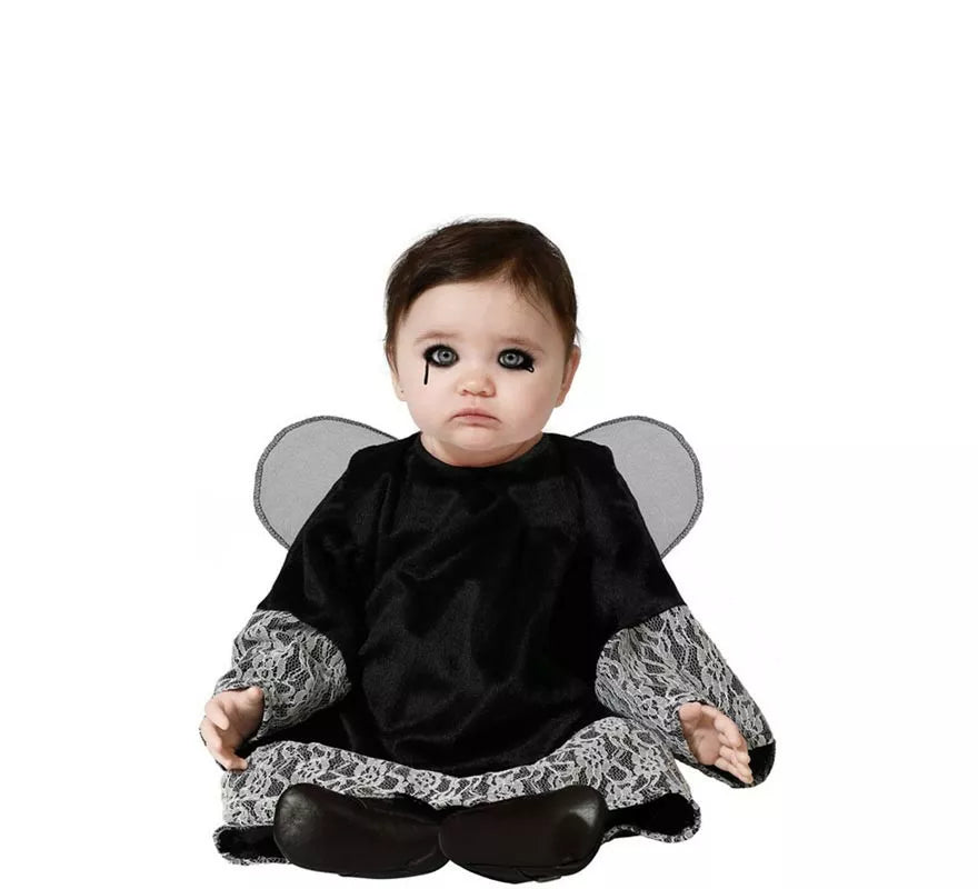 Translation missing: fr.Disfraz de Ángel Negro para bebés y niños